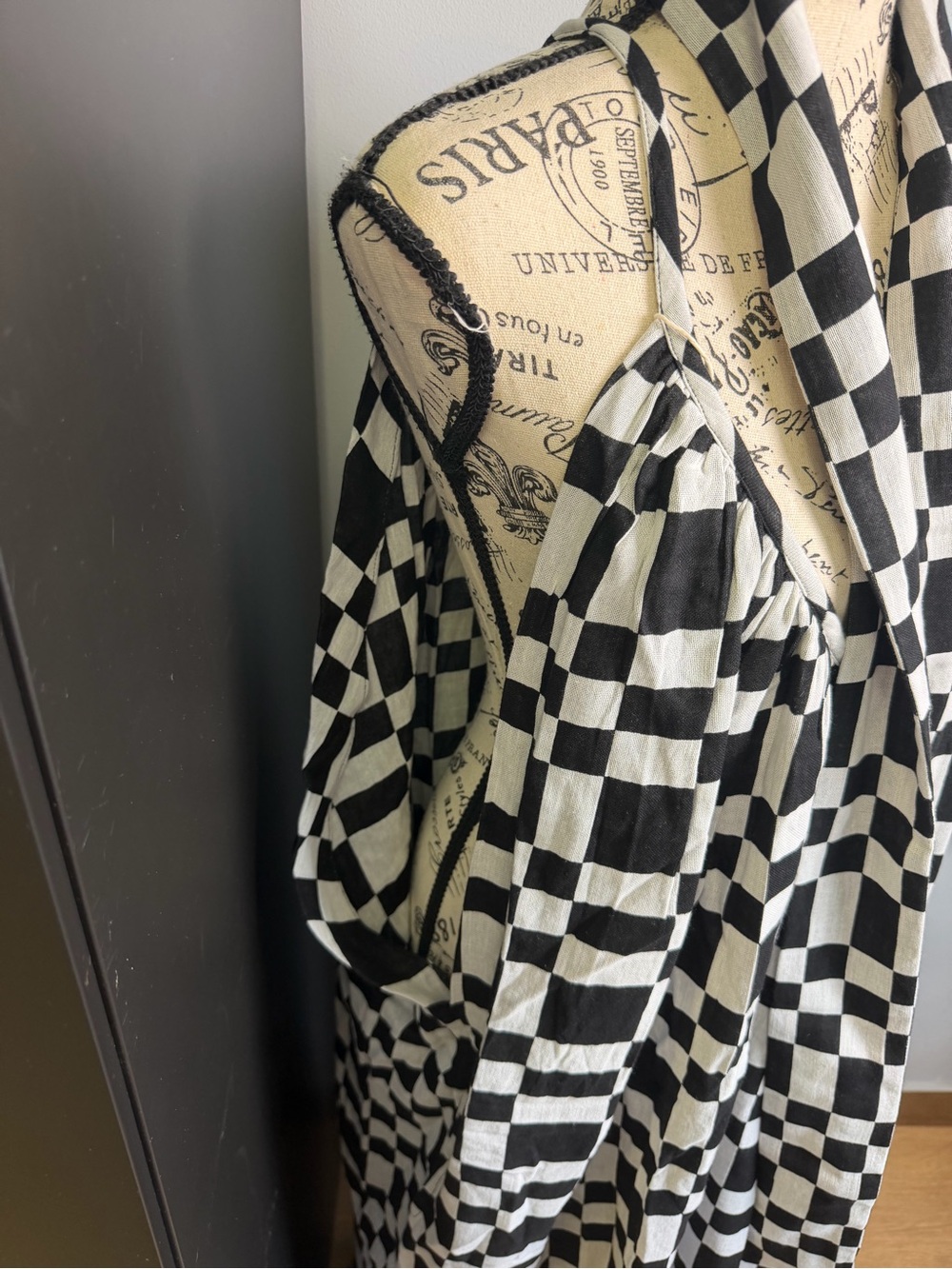 Mara Hoffman coverup black/white NWT Size 3X - Picture 7 of 14